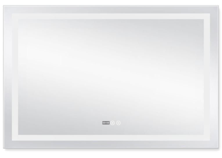 Дзеркало Qtap Mideya LED DC-F613 із антизапотіванням 120x80 QT2078F613W