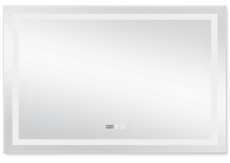 Дзеркало Qtap Mideya LED DC-F613 із антизапотіванням 120x80 QT2078F613W