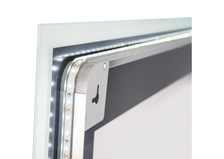Дзеркало Qtap Mideya LED DC-F615 з антизапотіванням 100x60 QT2078F615W