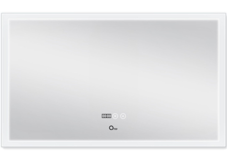 Дзеркало Qtap Mideya LED DC-F615 з антизапотіванням 100x60 QT2078F615W