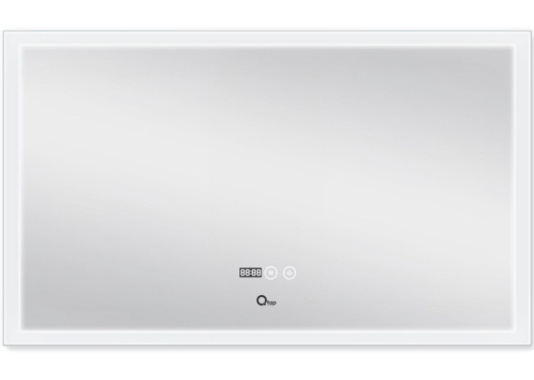 Дзеркало Qtap Mideya LED DC-F615 з антизапотіванням 100x60 QT2078F615W