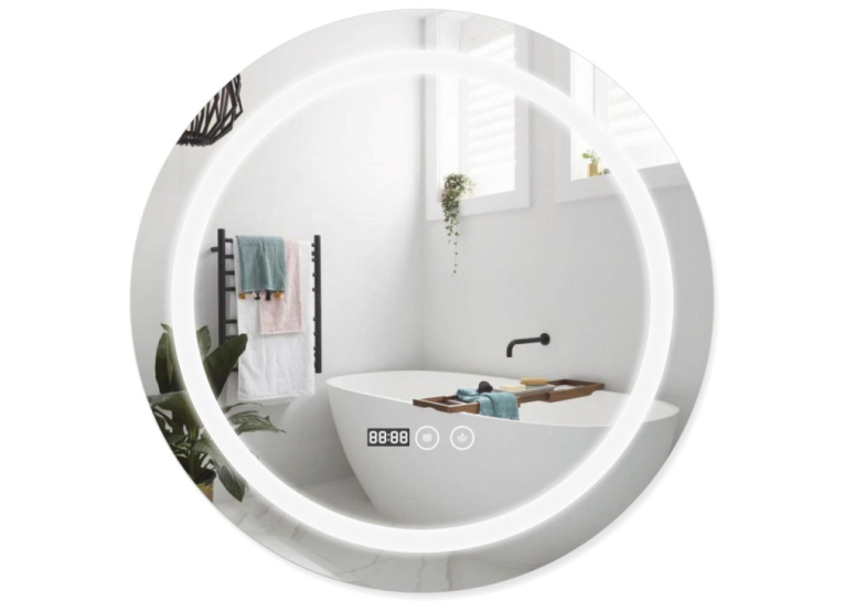  Дзеркало Qtap Mideya LED DC-F803 600*600 із антизапітнінням