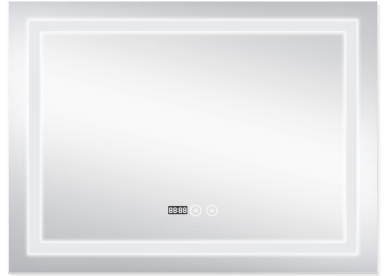 Дзеркало Qtap Mideya LED DC-F904 з антизапотіванням 80x60 QT2078F904W