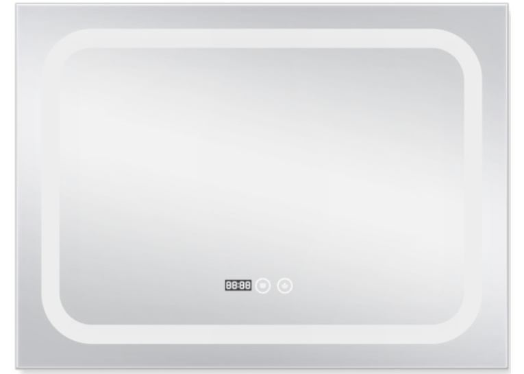 Зеркало Qtap Mideya LED DC-F906 с антизапотеванием 80x60 QT2078F906W