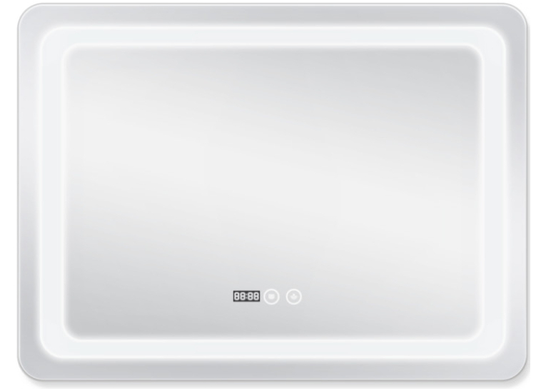 Дзеркало Qtap Mideya LED DC-F908 з антизапотіванням 80x60 QT2078F908W