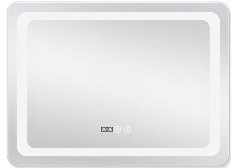 Дзеркало Qtap Mideya LED DC-F908 з антизапотіванням 80x60 QT2078F908W