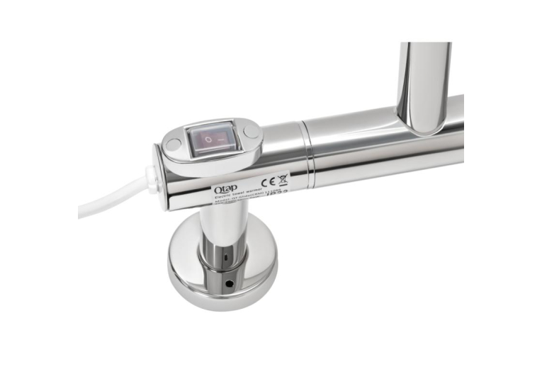 Сушка для рушників електрична Qtap Glide (CRM) 11108R настінна поворотна, QTGLICRM11108R