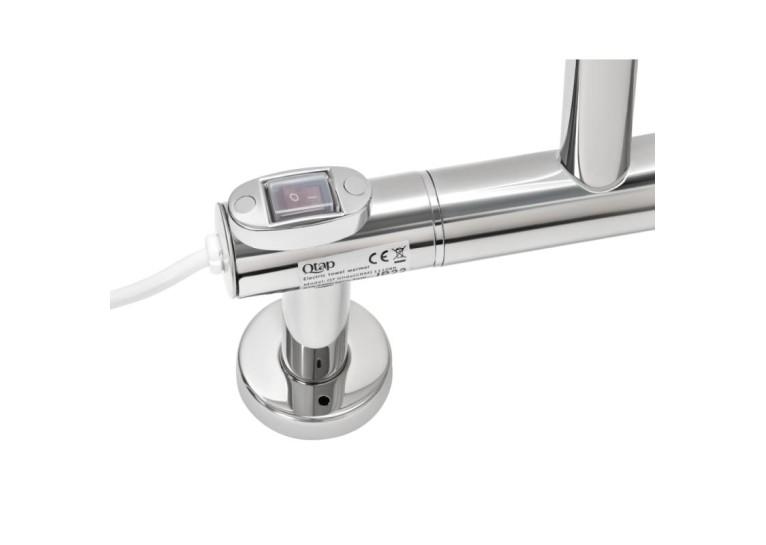 Сушка для рушників електрична Qtap Glide (CRM) 11108R настінна поворотна, QTGLICRM11108R