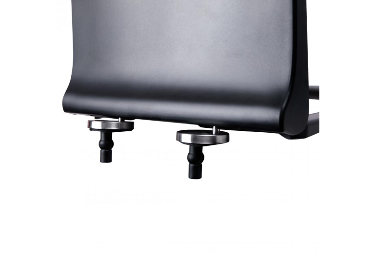 Сидение для унитаза Qtap (Tern) Duroplast, антибактериальное с микролифтом, Matt Black, QT99HY2238MB (Сорт-2)