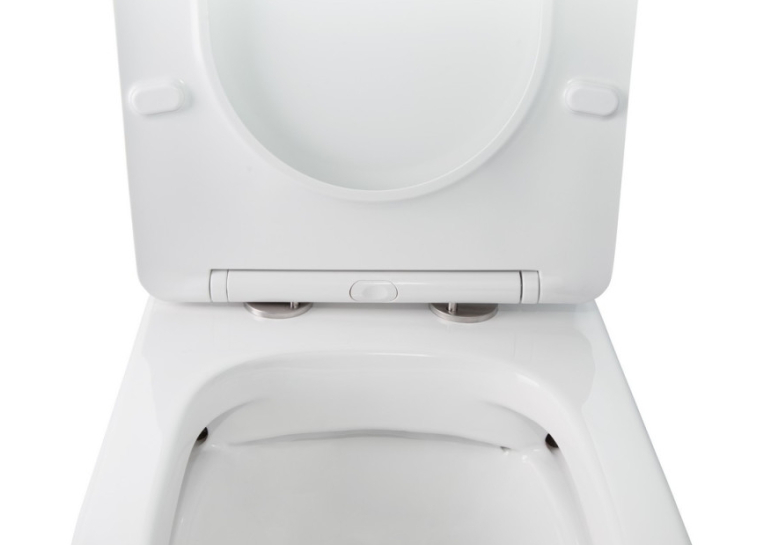  Унітаз-компакт Qtap Stork WHI 2178P безободковий із сидінням дюропласт soft-close