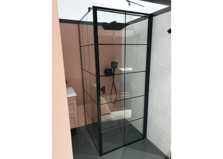 Душова кабіна RADAWAY Nes Black KDJ I Factory (90x90) 10022090-54-55R+10039090-54-55