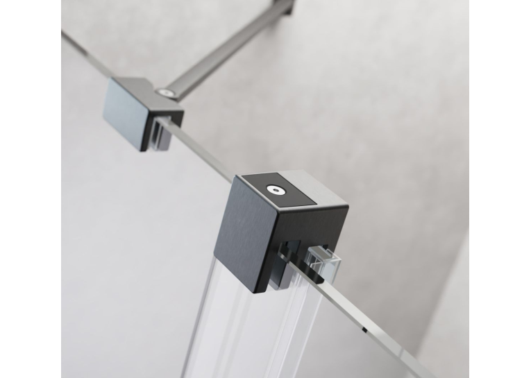 Душова кабіна Radaway FuroBrushed GunMetal KDJ 120Lx90 (10104622-92-01L+10113090-01-01+10113090-01-01)