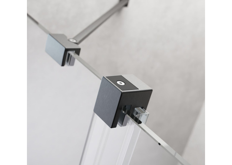 Душевая кабина Radaway FuroBrushed GunMetal KDJ 120Lx90 (10104622-92-01L+10113090-01-01+10113090-01-01)