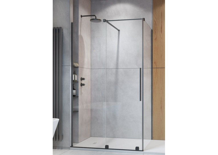 Душова кабіна Radaway FuroBrushed GunMetal KDJ 120Lx90 (10104622-92-01L+10113090-01-01+10113090-01-01)