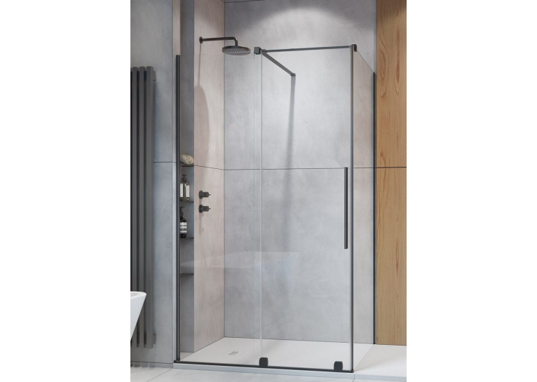Душевая кабина Radaway FuroBrushed GunMetal KDJ 120Lx90 (10104622-92-01L+10113090-01-01+10113090-01-01)