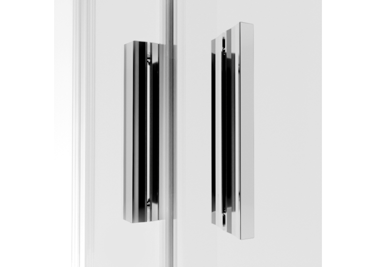 Душова кабіна Radaway Alienta Chrome D 800х1000х1900 прозоре + піддон Lupo + сифон R500 10258010-01-01KL500