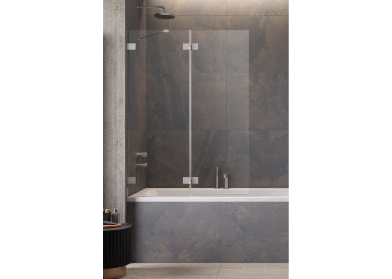 Шторка на ванну Radaway Essenza Pro Brushed Nickel PND II 1200x1500 права, 10102120-91-01R