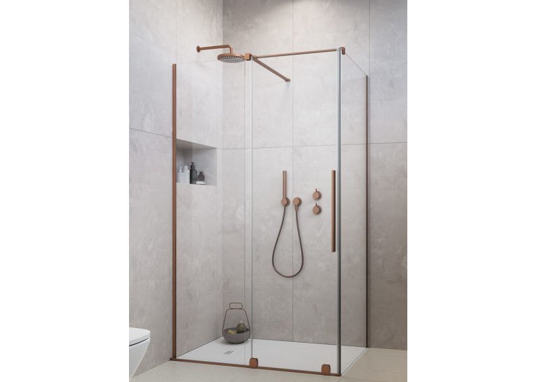 Душова кабіна Radaway Furo Brushed Copper KDJ 120Lx110 (10104622-93-01L+10110580-01-01+10113110-01-01)