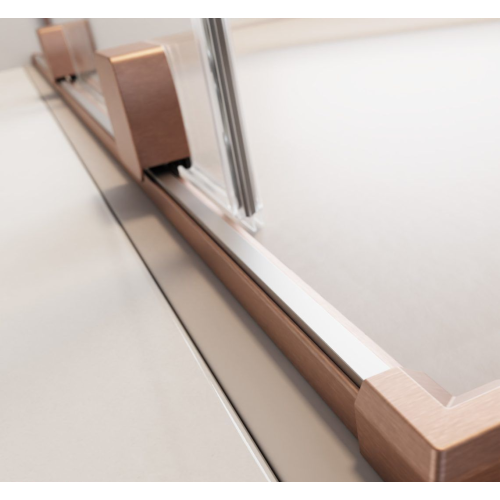 Душова кабіна Radaway Furo Brushed Copper KDJ 120Rx90 (10104622-93-01R+10110580-01-01+10113090-01-01)
