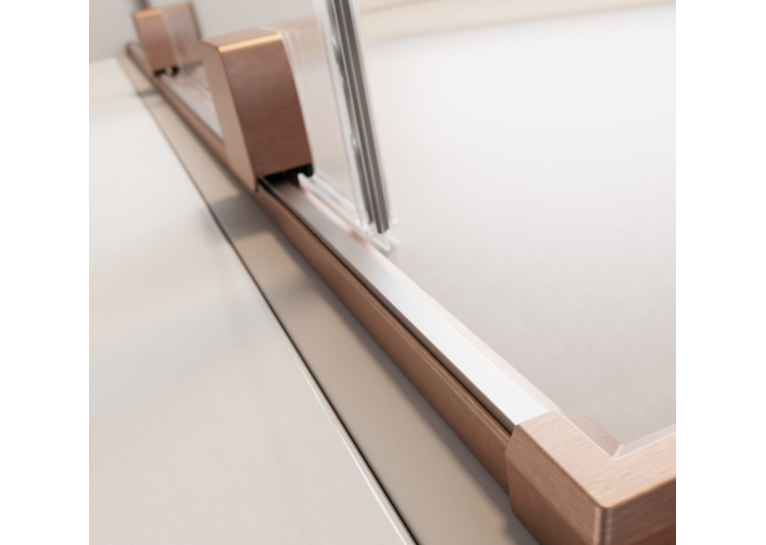 Душова кабіна Radaway Furo Brushed Copper KDJ 120Lx110 (10104622-93-01L+10110580-01-01+10113110-01-01)