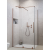 Душова кабіна Radaway  Furo Brushed Copper KDJ Transparent 120Lx120, мідь, безпечне скло, 10104622-93-01L+10110580-01-01+10113120-01-01