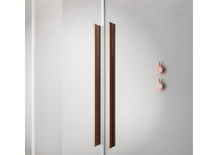 Душова кабіна Radaway Furo Brushed Copper KDJ 120Lx110 (10104622-93-01L+10110580-01-01+10113110-01-01)