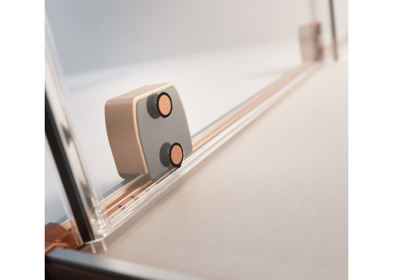 Душова кабіна Radaway Furo Brushed Copper KDJ 120Lx90 (10104622-93-01L+10110580-01-01+10113090-01-01)