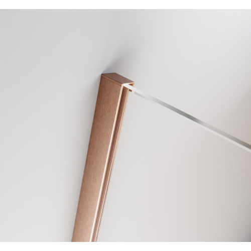 Душова кабіна Radaway  Furo Brushed Copper KDJ Transparent 120Lx120, мідь, безпечне скло, 10104622-93-01L+10110580-01-01+10113120-01-01