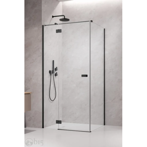Душова кабіна RADAWAY Garda Black KDJ 120x70x195 10700120-54-01L+1070070-01-01