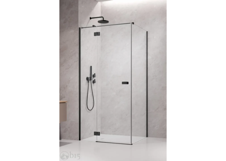 Душевая кабина RADAWAY Garda Black KDJ 120x70x195 10700120-54-01L+1070070-01-01