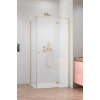 Душевая кабина RADAWAY Garda Brushed Gold KDJ 120x70x195 10700120-99-01R+1070070-01-01