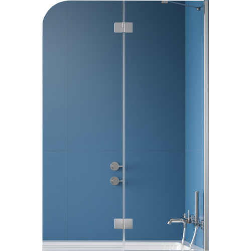 Шторка на ванну Radaway Garda Chrome PND II 1200Rx1500 прозоре 10720120-01-01R