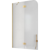 Шторка на ванну Radaway Garda Brushed Gold PND II 1200Rx1500 прозоре 10720120-99-01R