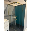 Душова кабіна Radaway Idea Gold KDD 1000x1000x2005 золото/прозоре 387062-09-01L+387062-09-01R
