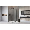 Душова кабіна квадратна Radaway Premium Pro Black KDD Transparent 90x90x200, чорний, безпечне скло, 1017090-54-01L+1017090-54-01R