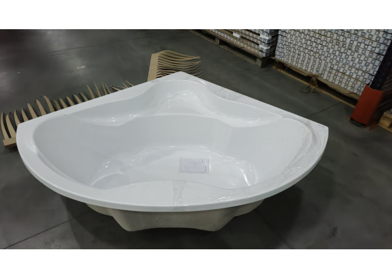 Ванна акрилова RADAWAY KERIA 150x150 (WA1-37-150x150US) + ніжки (68Р) + сифон R135L