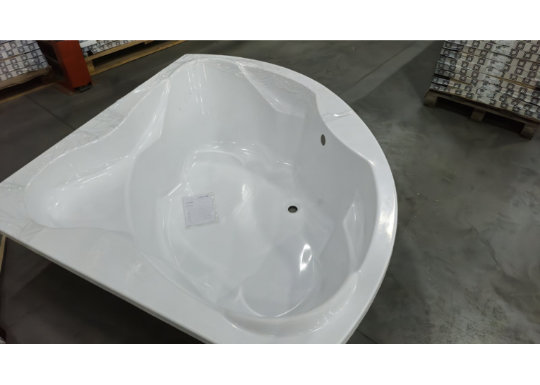 Ванна акрилова RADAWAY KERIA 150x150 (WA1-37-150x150US) + ніжки (68Р) + сифон R135L