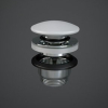  Донний клапан RAK Ceramics Click-Clack Feeling DUO000500A білий матовий