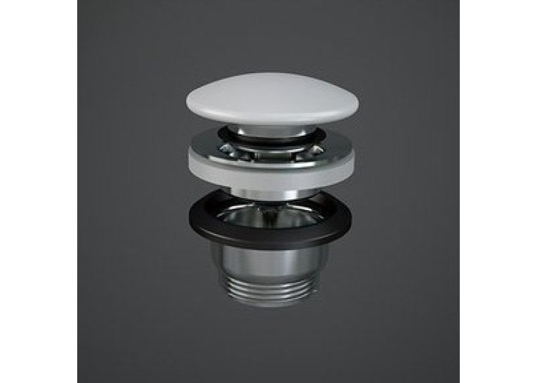  Донний клапан RAK Ceramics Click-Clack Feeling DUO000500A білий матовий