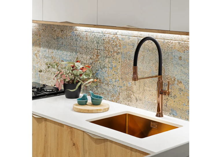  Кухонний змішувач Ramon Soler KITCHEN Black 386801MACU38E304205
