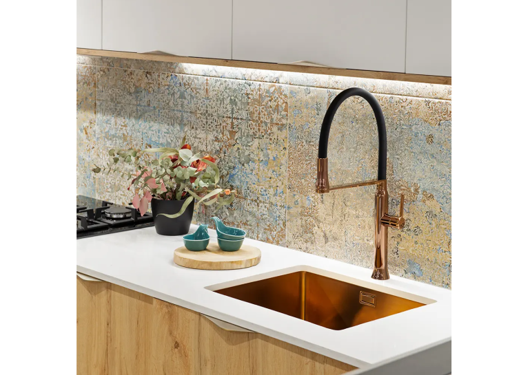  Кухонний змішувач Ramon Soler KITCHEN Black 386801MACU38E304205