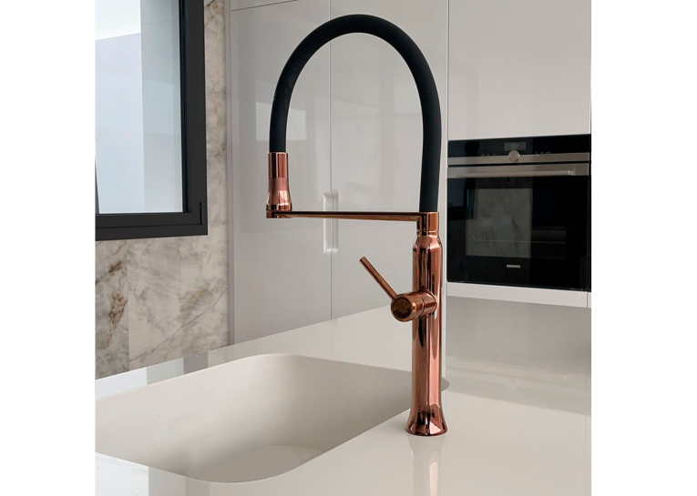  Кухонний змішувач Ramon Soler KITCHEN Black 386801MACU38E304205