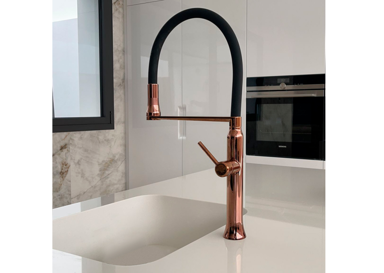  Кухонний змішувач Ramon Soler KITCHEN Black 386801MACU38E304205