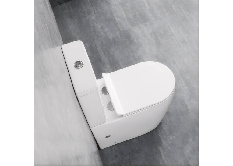  Унітаз компакт Rosa Alomouc із сидінням дюропласт soft-close, 1219A