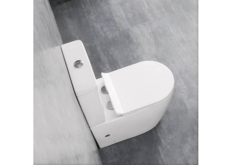  Унітаз компакт Rosa Alomouc із сидінням дюропласт soft-close, 1219A