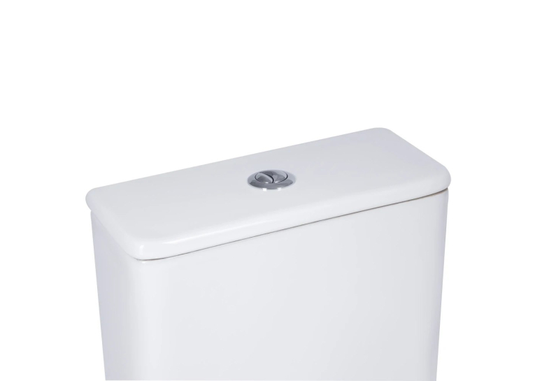 Унитаз компакт Rosa Classic белый с сидением дюропласт soft-close, R-1215A