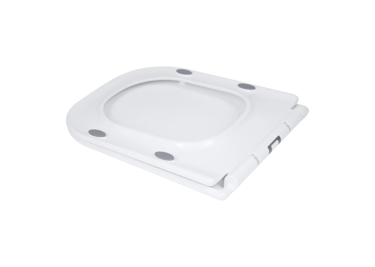 Унитаз компакт Rosa Classic белый с сидением дюропласт soft-close, R-1215A