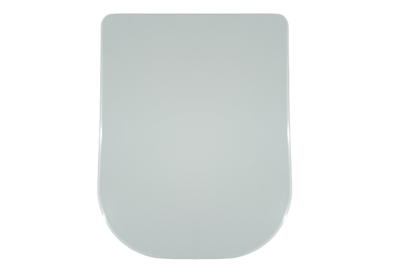 Сидіння для унітазу Rosa Classic з матеріалу Duroplast, антибактеріальне, Soft Close R-1215A-SC