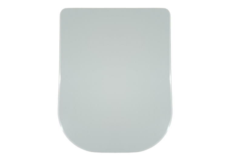 Сиденье для унитаза Rosa Classic из материала Duroplast, антибактериальное, Soft Close R-1215A-SC