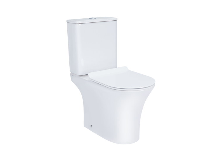  Унітаз компакт Rosa Toch із сидінням дюропласт soft-close, R-1217A